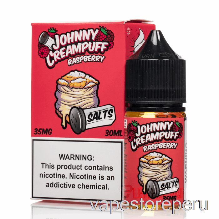 Vape Recargable Frambuesa - Sales Johnny Creampuff - 30ml 35mg